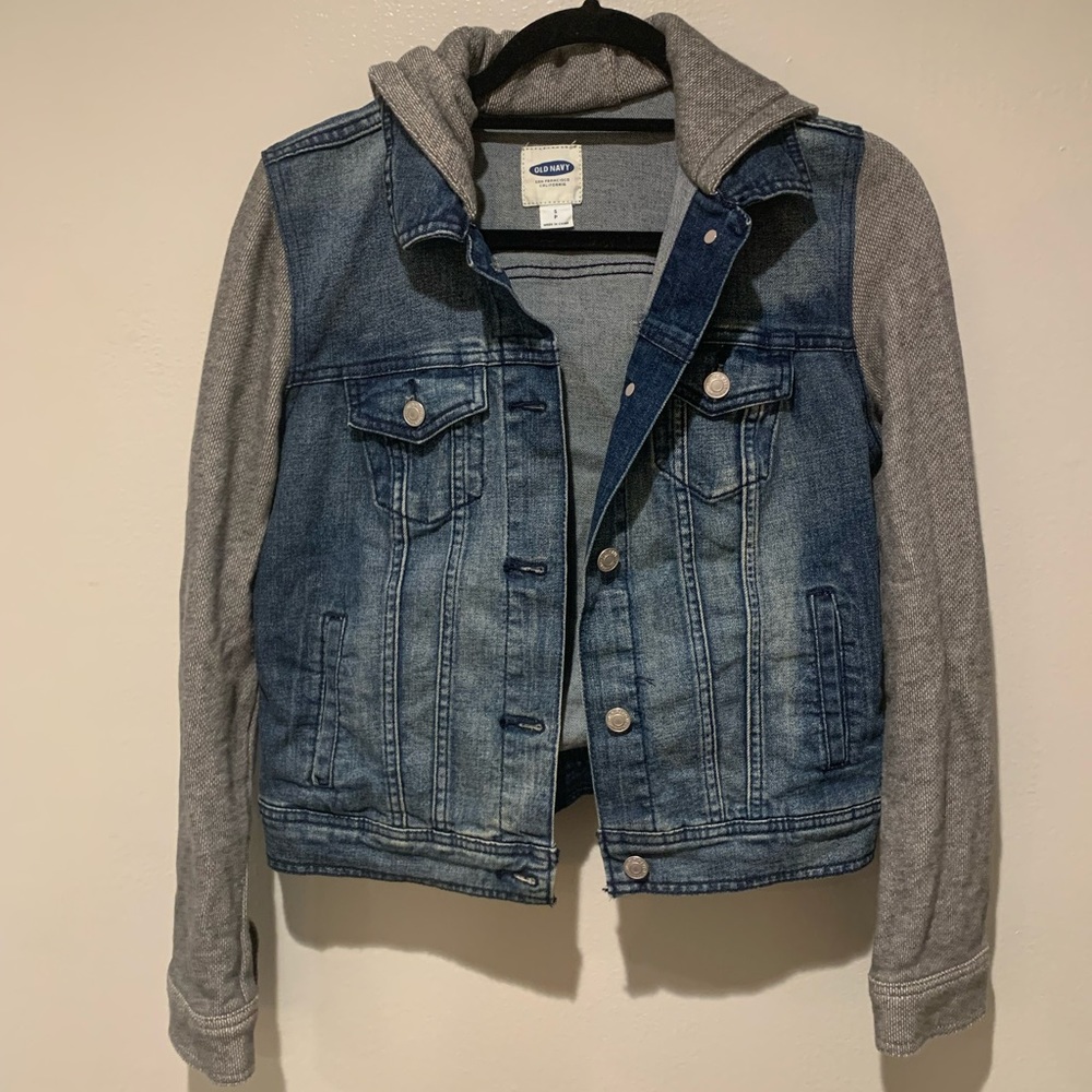 Hooded Jean Jacket